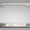 American Car Craft Ford F-150 Custom License Plate Frame with 'F-150' Lettering, Stainless Steel, Choose Vinyl or LED Color 772023