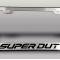 American Car Craft 2017-2022 Ford F-250 Black License Plate Frame with "Super Duty" Lettering (No color) 792004
