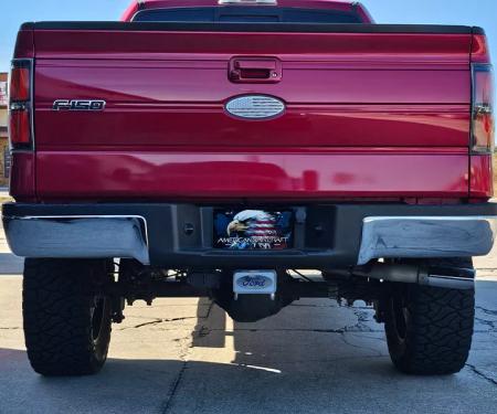 American Car Craft Stainless Steel Ford Emblem Trailer Hitch Plug 2'' Polished/Brushed Stainless Steel 792001