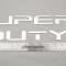 American Car Craft 2017 Ford F-250/350 Super Duty - Super Duty Front Letter Inserts, Polished Stainless Steel 772096