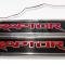 American Car Craft 2017-2020 Ford Raptor - Illuminated "Raptor" Front Door Sills Carbon Fiber 2Pc, Choose LED Color 771053