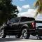 American Car Craft 2015-2017 Ford F-150 - Light Up Tailgate Rocker Panel "F-150" Lettering, Stainless Steel 772090