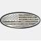 American Car Craft 2017-2022 Ford F250/F350 Tailgate Emblem Replacement- Black Brushed Stainless Steel with Brushed American Flag Top Plate 782104-multiWDL