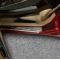 American Car Craft 1997-2004 C5/Z06 Corvette - Outer Door Sills with Chrome Ribs 2Pc, Brushed Stainless Steel 031016