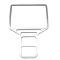 American Car Craft 2012-2014 Ford Raptor - Center Dash Trim, Stainless Steel (Brushed) 771041