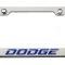 American Car Craft Custom Dodge License Plate Frame, Stainless Steel, Choose Vinyl/LED Color 152050