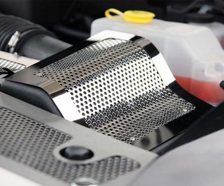 American Car Craft 2010-2014 Ford Raptor - Air Box Cover, Perforated Polished Stainless Steel 773004