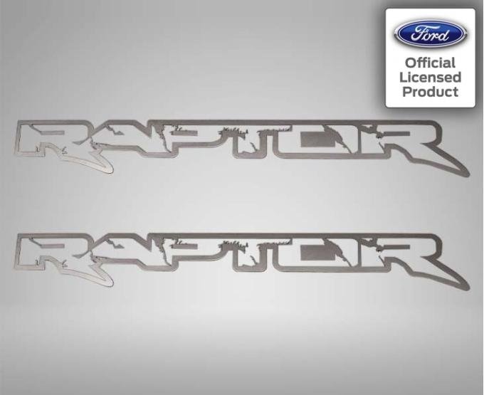 American Car Craft 2010-2014 Ford Raptor - RAPTOR Frame Style Emblems ...