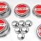 American Car Craft 2008-2018 5.7 Hemi V8 Engine - "SRT" Fluid & Shock Tower Cap Covers 11Pc, Choose Color 333052