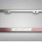 American Car Craft Ford F-150 Custom License Plate Frame with 'F-150' Lettering, Stainless Steel, Choose Vinyl or LED Color 772023
