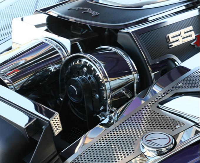 American Car Craft SSR Alternator Cover Kit 3pc Polished 513005