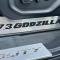 American Car Craft 2017-2022 Ford F250 Brushed Stainless Lower Seat Vanity Plate with "7.3 Godzilla" Logo 2pc, Select Inlay 791048