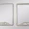 American Car Craft 2017-2022 Ford F250 Brushed Front Inner Door Speaker Trim "SUPER DUTY" Etched Logo 2pc, Select Inlay 791013