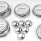 American Car Craft 2008-2018 5.7 Hemi V8 Engine - "SRT" Fluid & Shock Tower Cap Covers 11Pc, Choose Color 333052
