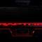 American Car Craft 2017-2019 Ford Raptor - Light Up 'RAPTOR' Tailgate Rocker Panel, Brushed Stainless Steel with Red LED 772088