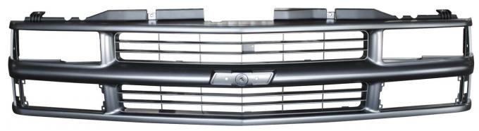 Key Parts '94-'98 Pickup and Suburban Grille, Paint to Match, for Composite Headlights 0852-046