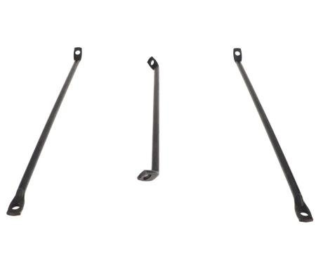 AMD Rear Stepside Fender Brace Kit, 3 pcs, LH or RH, 55-66 Chevy GMC Stepside Truck X781-4055-1S