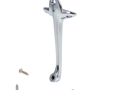 AMD Inside Rear View Mirror Bracket, Chrome, 55-59 Chevy GMC Pickup Truck Suburban X645-4055-3