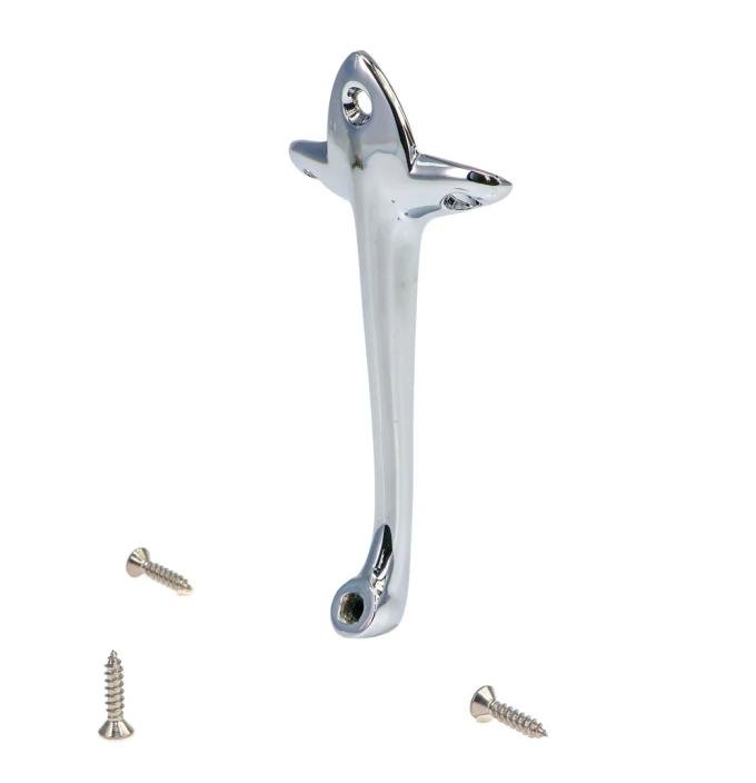 AMD Inside Rear View Mirror Bracket, Chrome, 55-59 Chevy GMC Pickup Truck Suburban X645-4055-3
