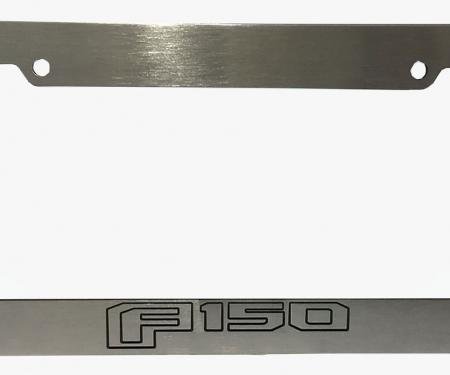 DefenderWorx Ford F-150 License Plate Frame For 15-Pres F-150 Brushed 901341