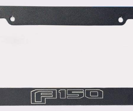 DefenderWorx Ford F-150 License Plate Frame For 15-Pres F-150 Matte Black 901342
