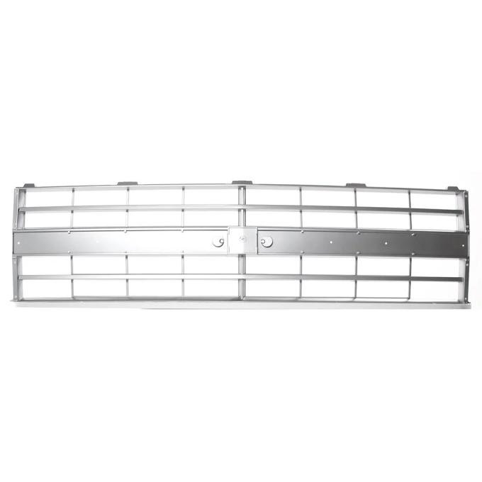 AMD Premium Grille, OE Style with Emblem Mount, Argent Gray, Dual Headlights, 85-88 CK Chevy Pickup Blazer Suburban 150-4085-22