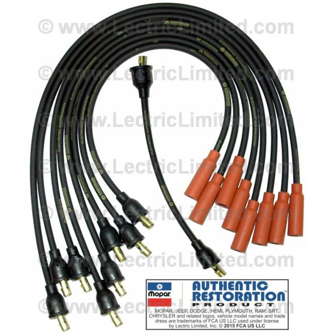 Lectric Limited 1968-1972 Chrysler / Dodge / Plymouth Spark Plug Wire Set 6218-999