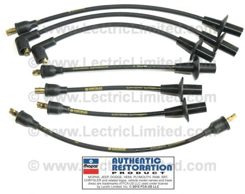 Lectric Limited 1970 Chrysler / Dodge / Plymouth Spark Plug Wire Set 6120-693