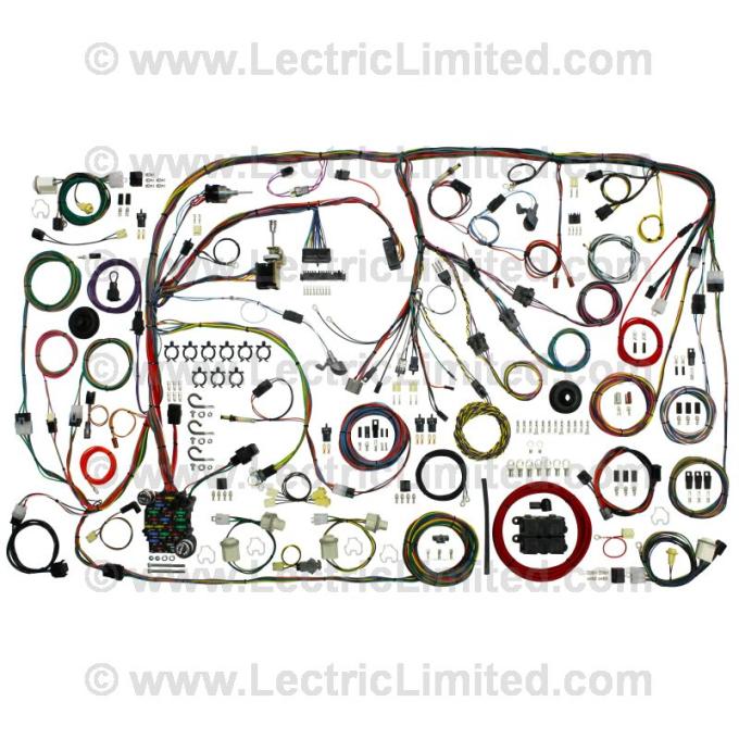 Lectric Limited 1980-1986 Ford Bronco Classic Update Series Wiring Harness System 510724