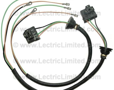 Lectric Limited 1955-1957 Chevrolet Headlight Bucket Extension Harness Set 20225