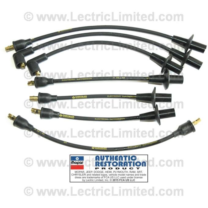 Lectric Limited 1970 Chrysler / Dodge / Plymouth Spark Plug Wire Set 6120-693