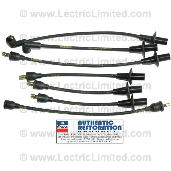 Lectric Limited 1969 Chrysler / Dodge / Plymouth Spark Plug Wire Set 6120-691