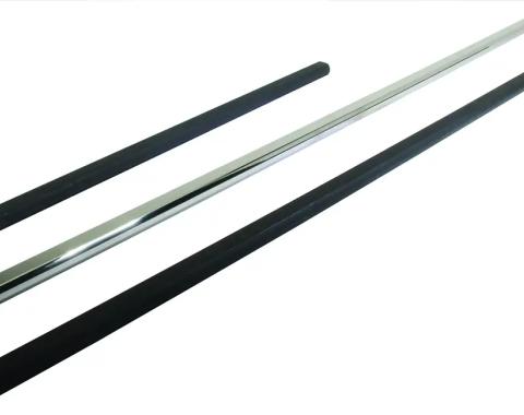 Classic Performance 3/4 DD Nickle Plated 1 Piece Steering Shaft, 18" Long CPP1850-DN