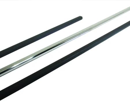 Classic Performance 3/4 DD Nickle Plated 1 Piece Steering Shaft, 18" Long CPP1850-DN