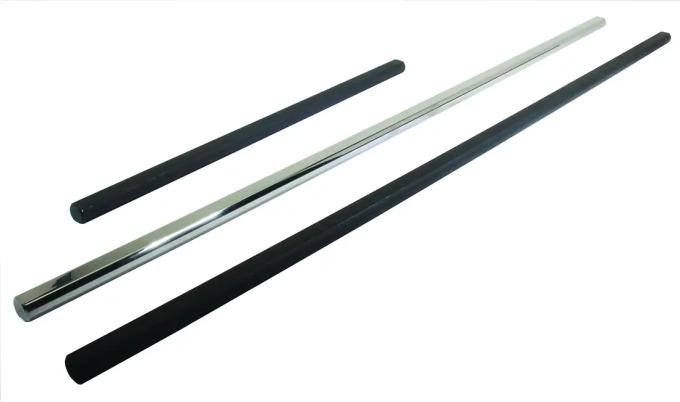Classic Performance 3/4 DD Nickle Plated 1 Piece Steering Shaft, 18" Long CPP1850-DN