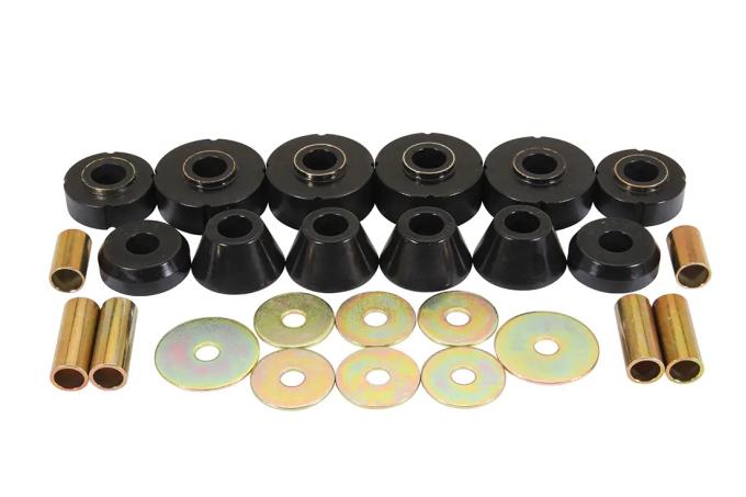 Classic Performance Black Poly Body Mount Bushing Kit for a 1967-1972 Chevy C10 CP-4108G