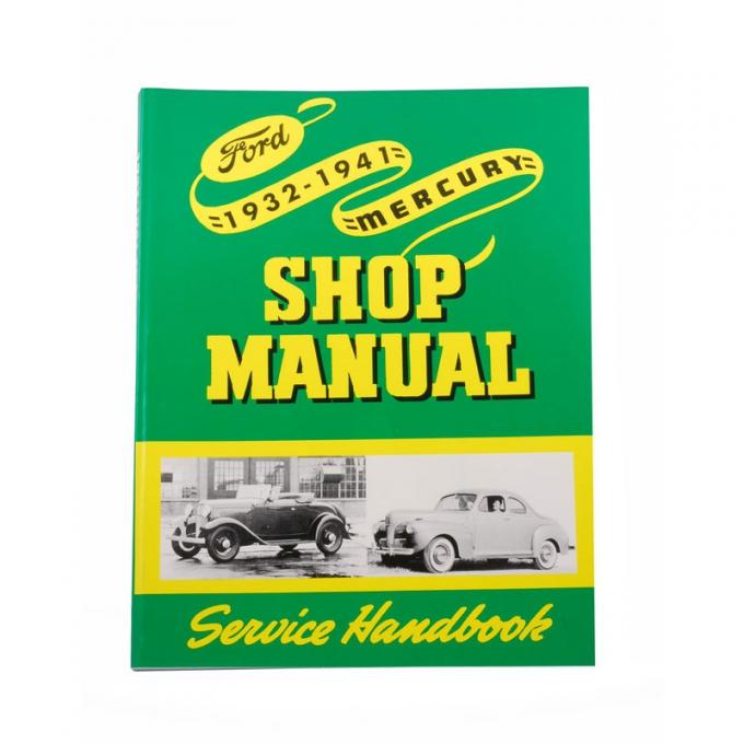 Dennis Carpenter Book - Shop Manual - 1932-41 Ford Truck, 1932-41 Ford Car   CA-3200-41