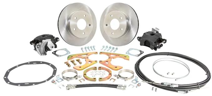 Classic Performance 11" Rear Disc Brake Wheel Kit w/ E-Brakes 67-72 Chevy 1/2 Ton Truck, 5 x 5 6772RWBK-5E