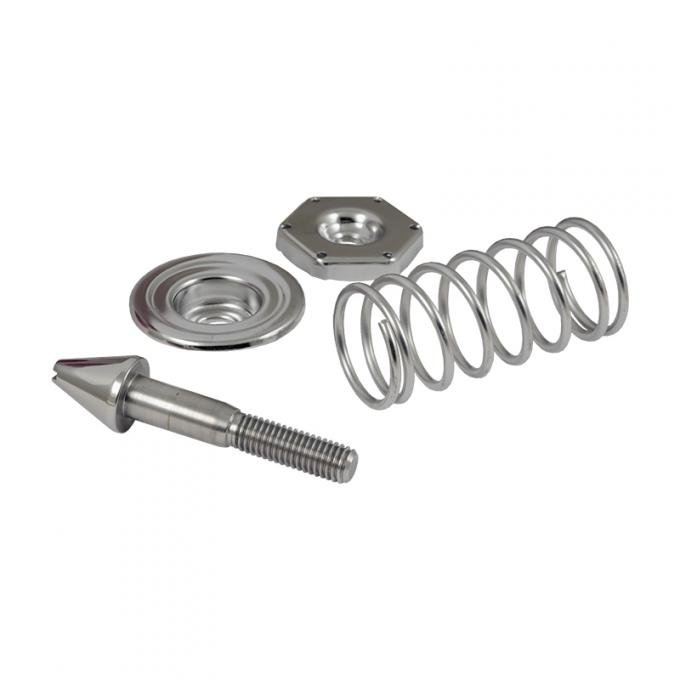 Dennis Carpenter Hood Latch Pin Assembly - Stainless - 1966-77 Ford Bronco C6TZ-16929-SK