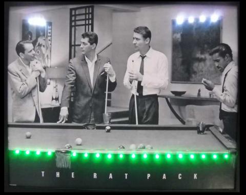 Neonetics Led Posters, Rat Pack Led Poster