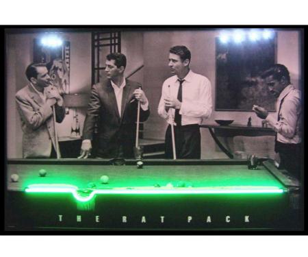 Neonetics Neon/led Pictures, Rat Pack Neon/led Picture