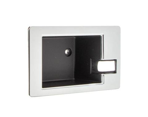 AMD Front Door Handle Bezel, RH, Chrome, 81-89 Chevy GMC C/K Pickup Truck Blazer Jimmy Suburban 543-4081-4R