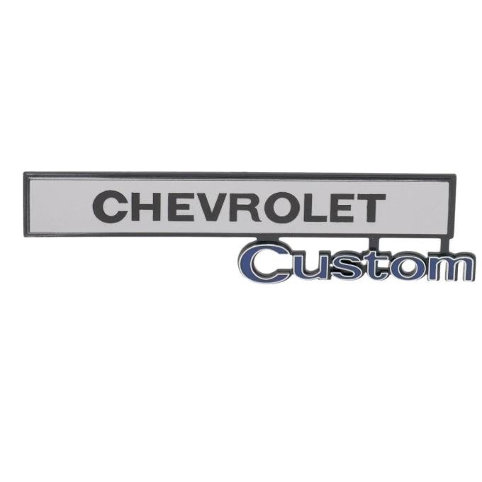 AMD Glove Box Door Emblem, Chevrolet Custom, 69-72 Chevy Truck T-9670