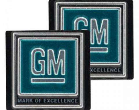 Chevy & GMC Truck Decal, Seat Belt Buckle, GM Mark Of Excellence, 1968-1972