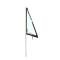 AMD Vent Window Assembly, RH, Green Tint Glass, Chrome Frame, 68-72 Chevy GMC C/K Pickup Truck Blazer Jimmy Suburban X560-4068-2TRS