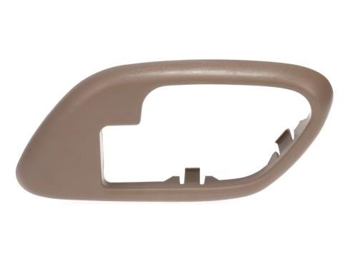 AMD Front Door Handle Bezel, without Power Door Lock Hole, RH, Neutral, 95-00 Chevy GMC C/K OBS Pickup Truck SUV X540-4095-2NETR