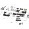 AMD Master Body Hardware Kit (298 pcs), 66 Bronco X225-4666-S