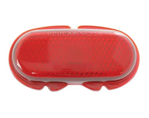 KNS Accessories 1942-1948 Ford Tail Light Red Glass Lens KA0220