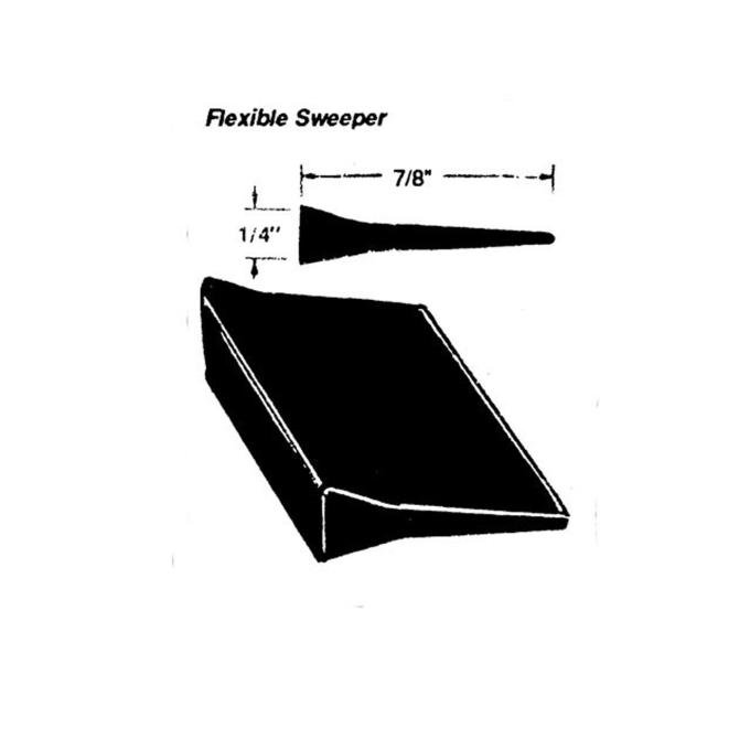 Metro Moulded Parts 1947-1955 Chevrolet / GMC Flexible Window Scraper. Used on Outside Side Windows WC 24-A/FT