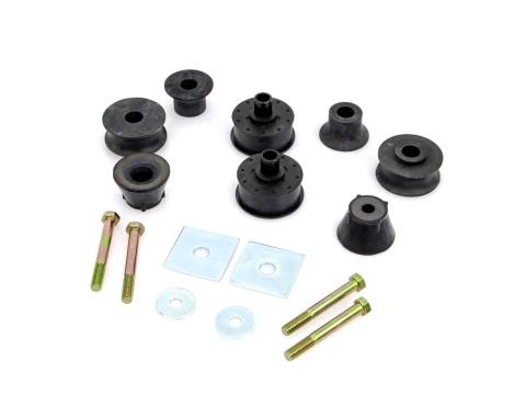AMD Cab Mount Kit, 16 pcs, 73-80 Chevy GMC C/K Pickup Truck C10 / C15 Standard Cab 2WD 1/2 Ton 427-4073-2S